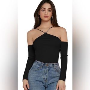 Off the Shoulders Halter Top